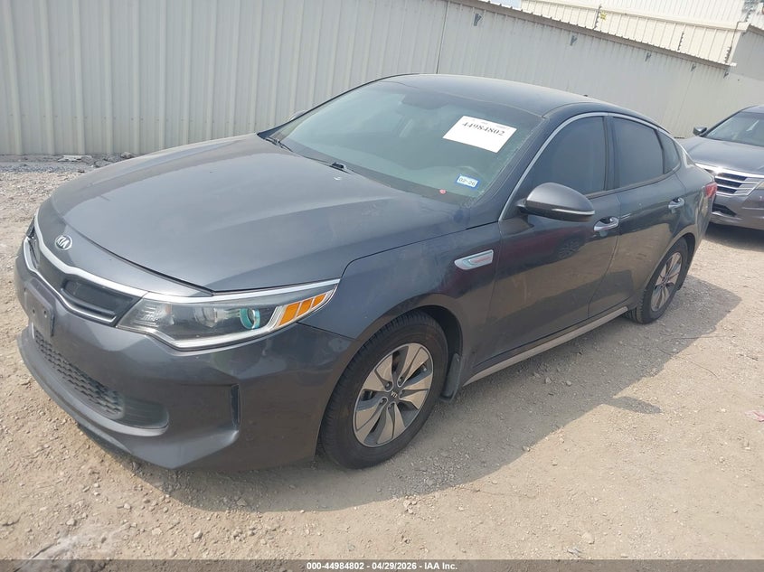 Vin: knagt4lc9h5007026, lot: 45482226, kia optima hybrid 20172