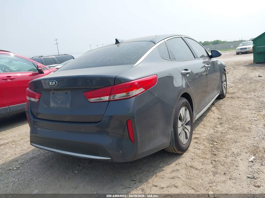Vin: knagt4lc9h5007026, lot: 45482226, kia optima hybrid 20174