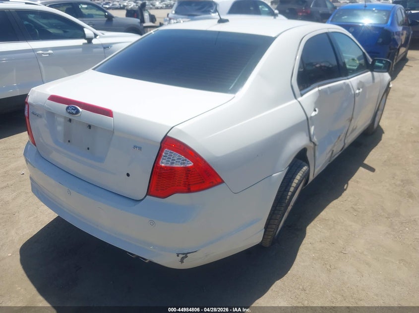 Vin: 3fahp0ha3cr378075, lot: 45482230, ford fusion se 20124