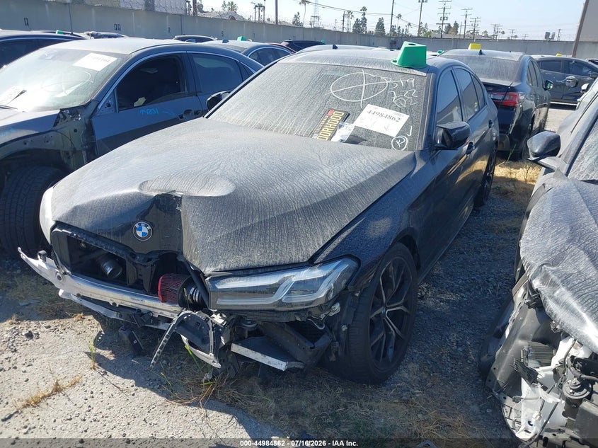 Vin: wba13bk04ncj65976, lot: 45482286, bmw m550 i xdrive 20222