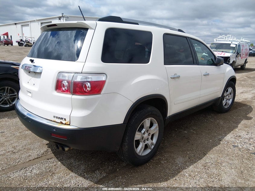 Vin: 1gkkvped0bj115309, lot: 45482307, gmc acadia sle 20114