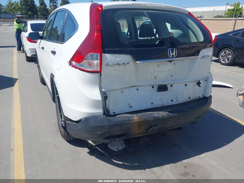 2012 Honda Cr-v 2.4 Lx White Lot 111044984916 Vin 2HKRM4H31CH634782