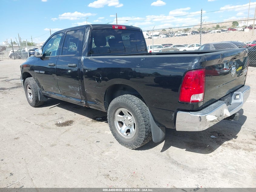 Vin: 1c6rd7fp3cs197447, lot: 45482360, ram 1500 st 20123