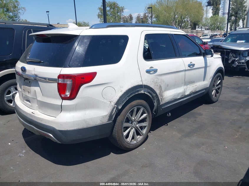 Vin: 1fm5k7f82ggb80679, lot: 45482368, ford explorer limited 20164