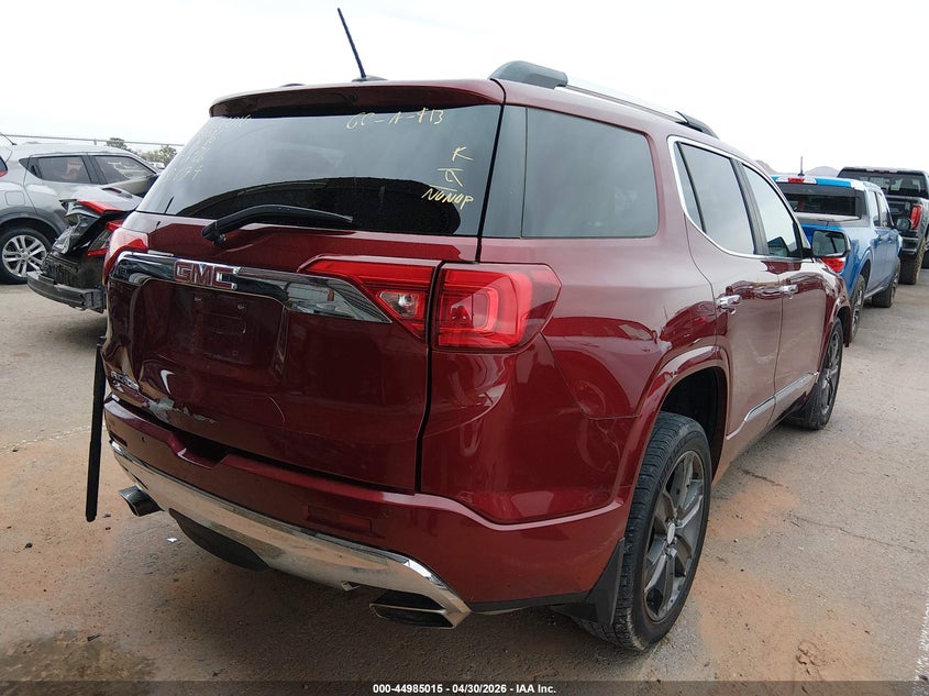 Vin: 1gkknxls2hz266020, lot: 45482439, gmc acadia denali 20174