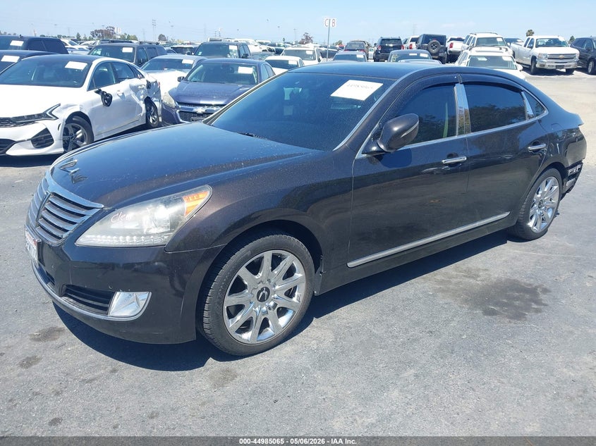 Vin: kmhgh4jh7eu080735, lot: 45482489, hyundai equus signature 20142