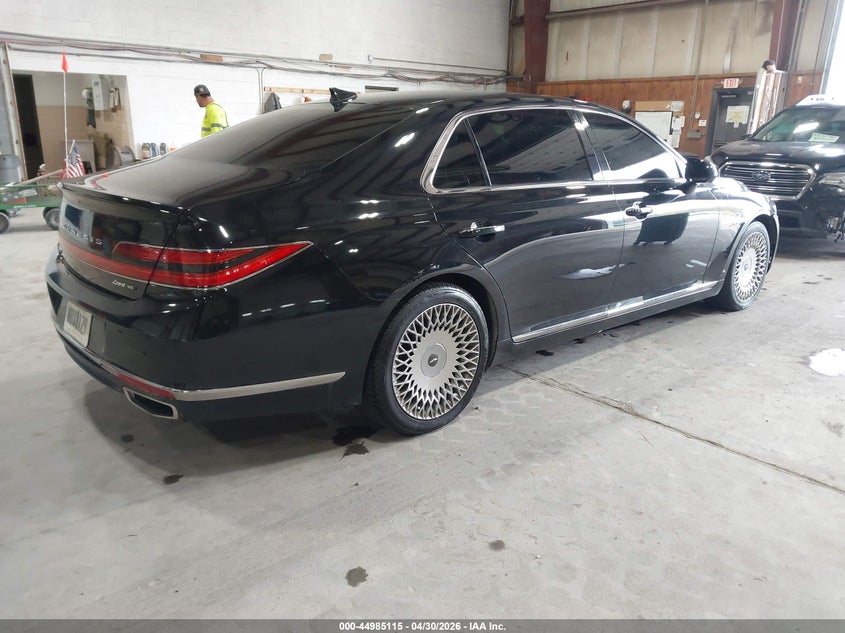 Vin: kmtf54ph5mu092155, lot: 45482539, genesis g90 5.0 ultimate awd 20214