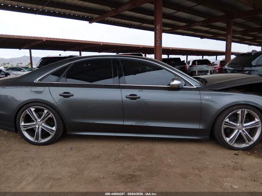 2013 Audi S8 4.0T VIN: WAUD2AFD1DN027421 Lot: 44985207