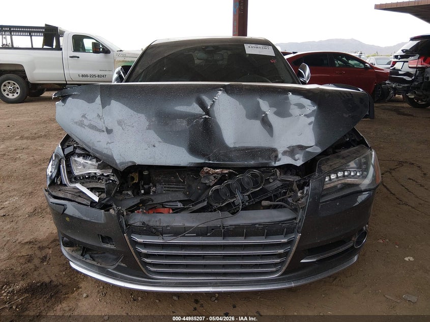 2013 Audi S8 4.0T VIN: WAUD2AFD1DN027421 Lot: 44985207
