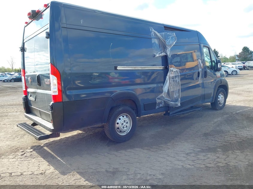 Vin: 3c6urvjg0ke558321, lot: 45482956, ram promaster 3500 cargo van high roof 159 wb ext 20194