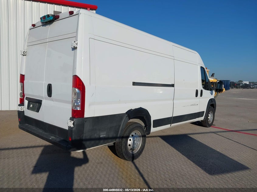 Vin: 3c6urvjg0ke507997, lot: 45482975, ram promaster 3500 cargo van high roof 159 wb ext 20194