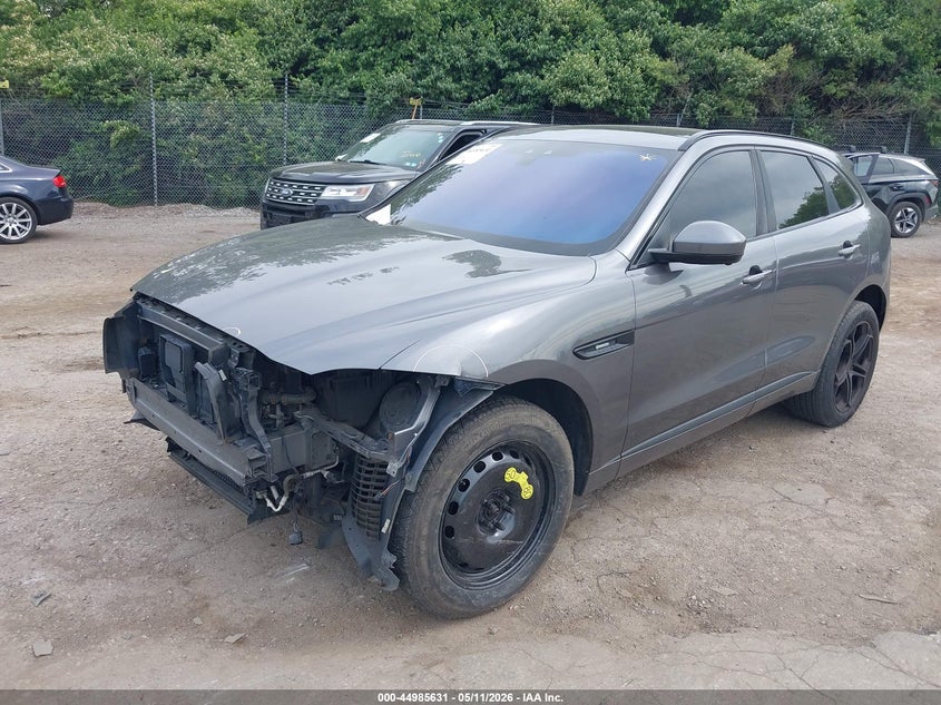 Vin: sadcl2fx0ja274271, lot: 45483072, jaguar f-pace 25t r-sport 20182