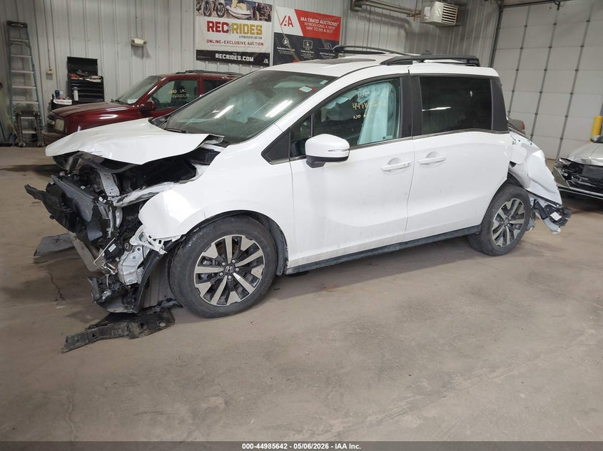 Vin: 5fnrl6h68tb022473, lot: 45483083, honda odyssey ex-l 20262