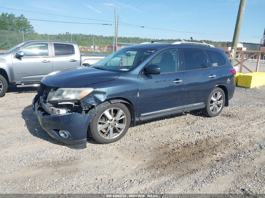 2015 Nissan Pathfinder Platinum 5N1AR2MN8FC697495 photo 1