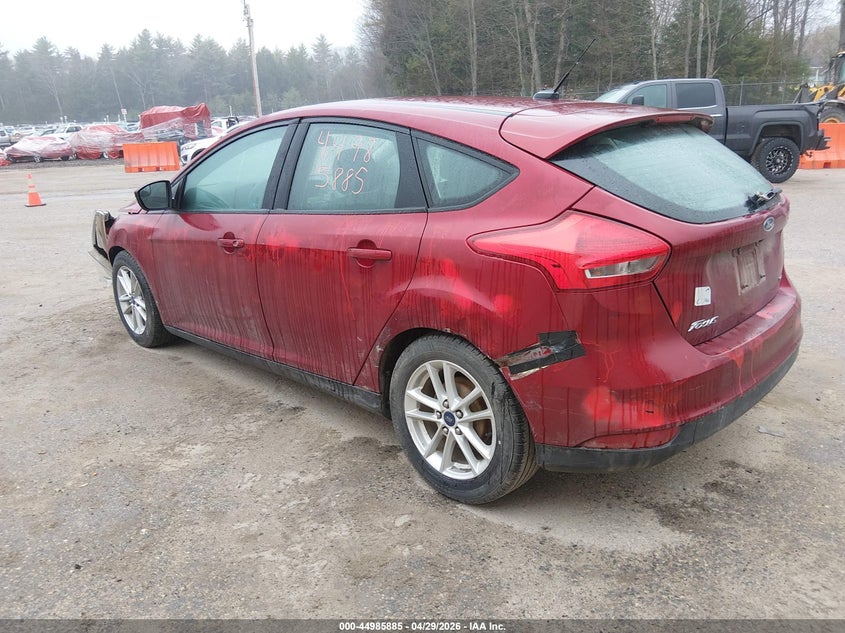 Vin: 1fadp3k27gl240111, lot: 45483326, ford focus se 20163