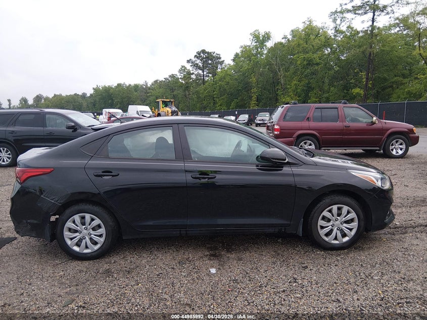 2022 HYUNDAI ACCENT SEDAN 1.6L I-4 DI, DOHC, VVT, 120HP