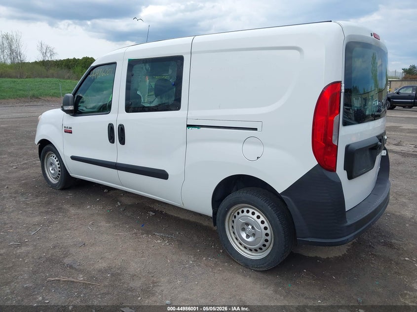 Vin: zfberfab5h6e91775, lot: 45483442, ram promaster city tradesman 20173