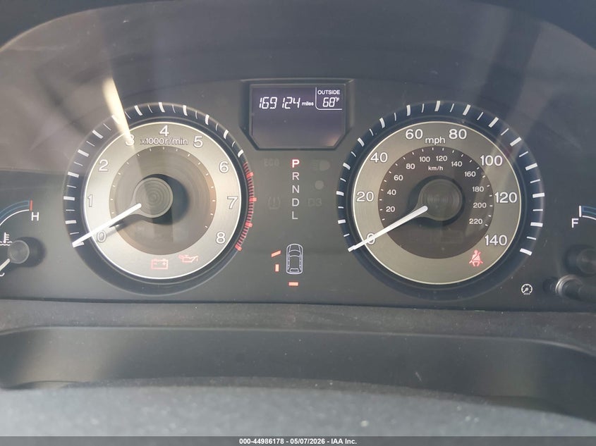 2012 Honda Odyssey 3.5 Ex-L grey Lot 111044986178 Vin 5FNRL5H60CB104529