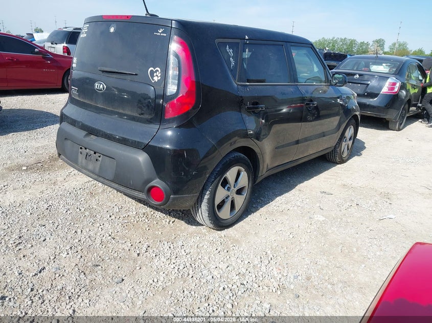 Vin: kndjn2a23g7284405, lot: 45483642, kia soul 20164