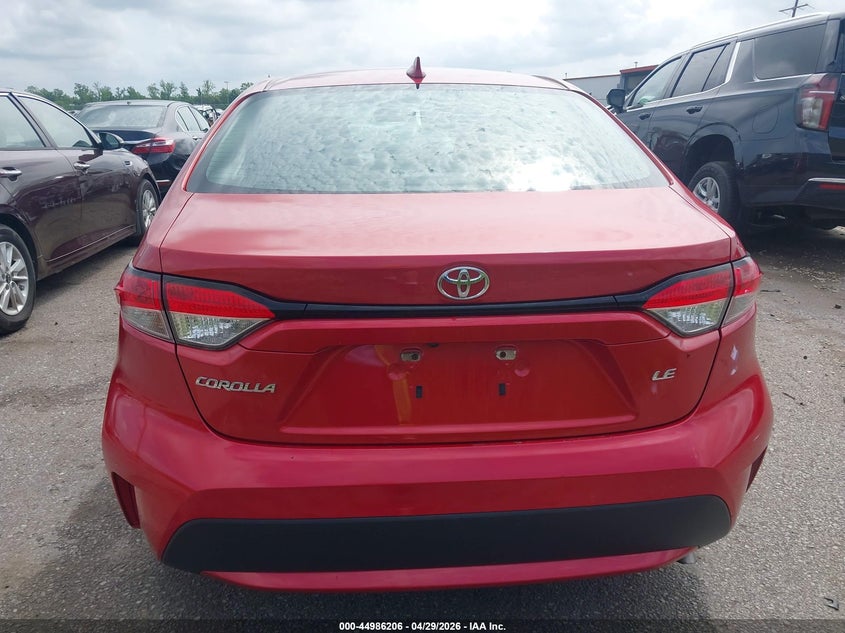 VIN 5YFEPRAE8LP020667 2020 TOYOTA COROLLA LE