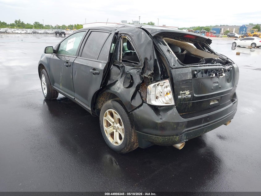 Vin: 2fmdk3jc0eba29487, lot: 45483786, ford edge sel 20143