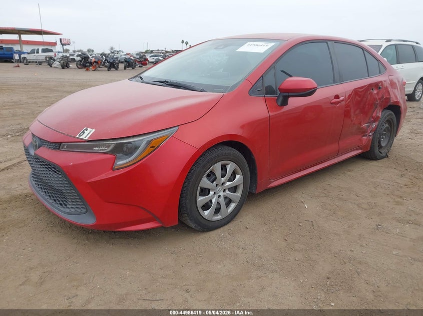 2021 Toyota Corolla Le 5YFEPMAE6MP192135 photo 1