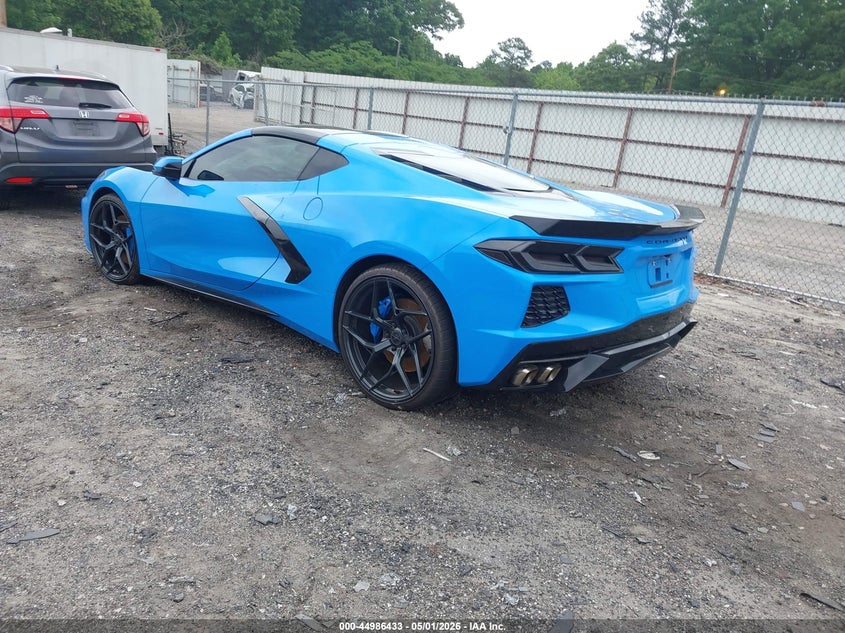 Vin: 1g1ya2d47m5125443, lot: 45483874, chevrolet corvette stingray rwd  1lt 20213