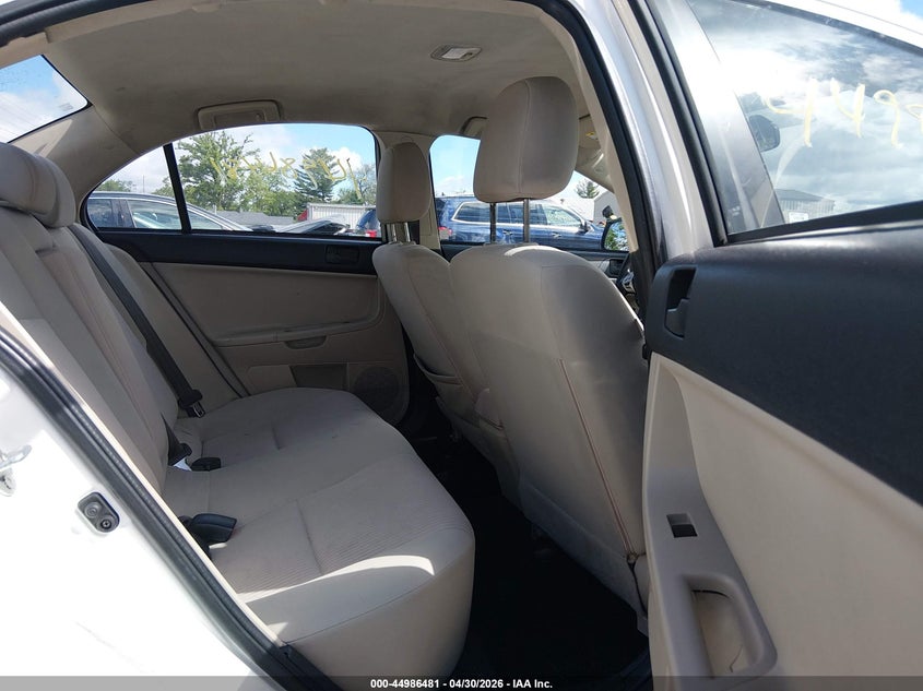 2014 Mitsubishi Lancer Es VIN: JA32U2FU7EU008663 Lot: 44986481