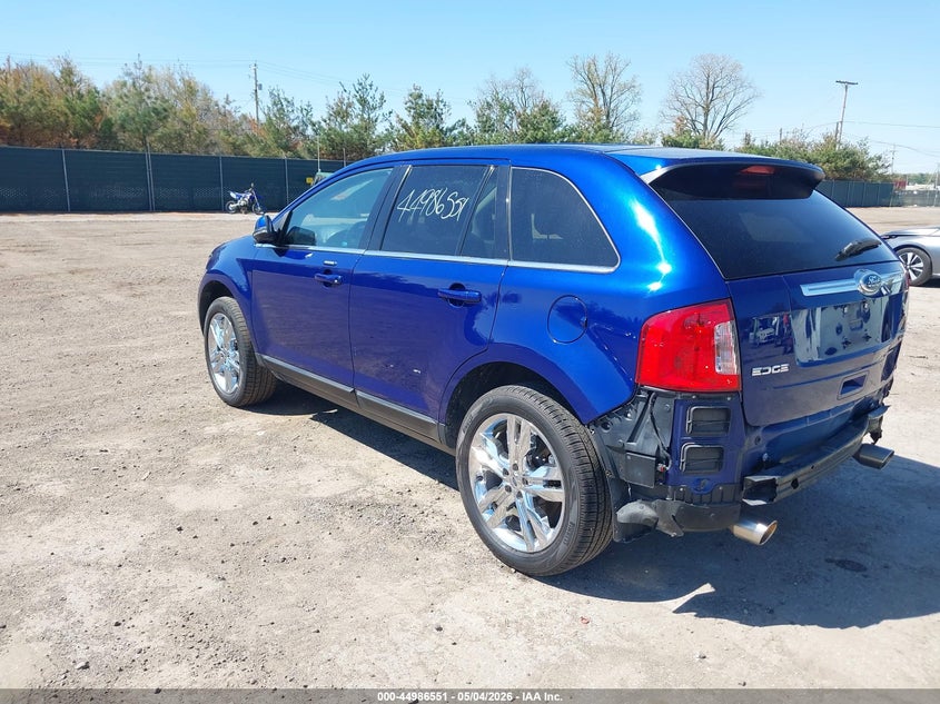 Vin: 2fmdk4kc4eba23521, lot: 45483992, ford edge limited 20143