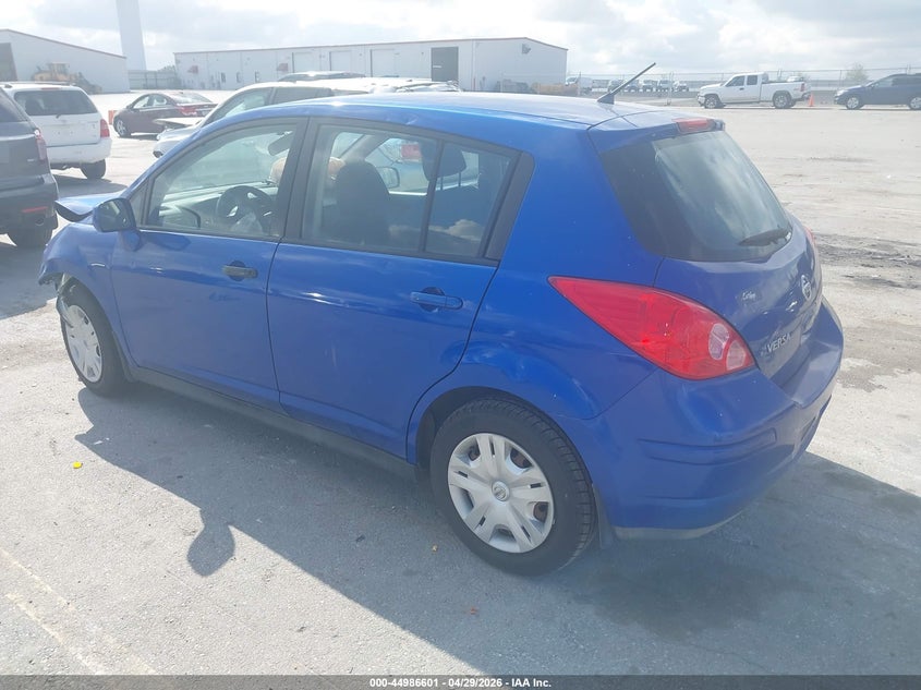 2012 Nissan Versa 1.8 1.8 S blue Lot 111044986601 Vin 3N1BC1CP9CK282475