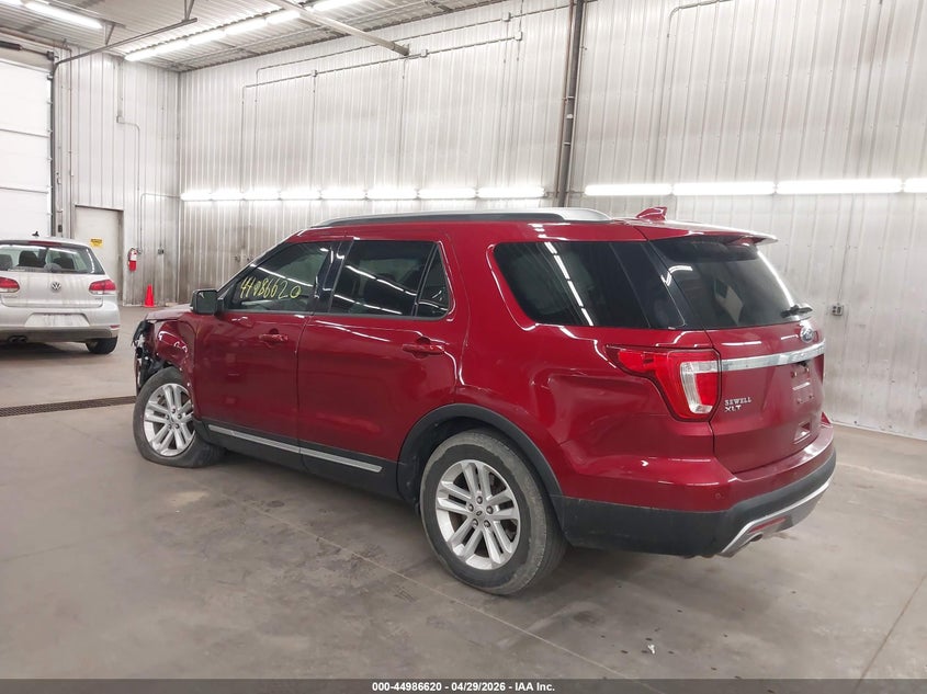 Vin: 1fm5k7d84ggb17957, lot: 45484061, ford explorer xlt 20163