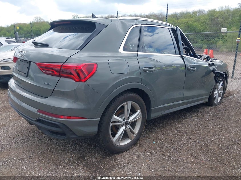 Vin: wa1decf33r1174605, lot: 45484076, audi q3 premium 45 tfsi s line quattro tiptronic 20244
