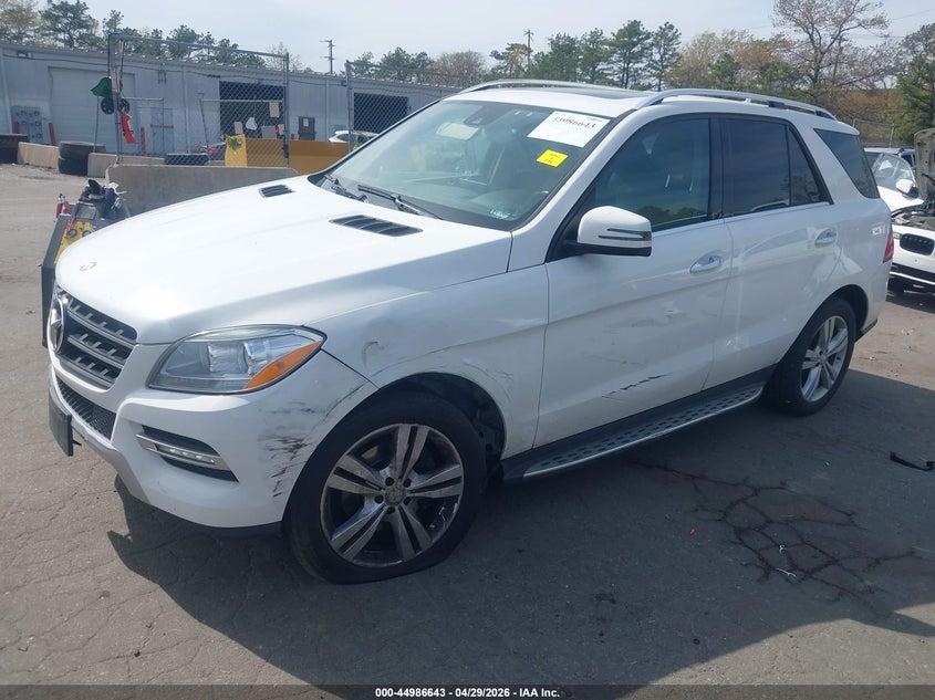 2014 MERCEDES-BENZ ML 350 auction photo 2