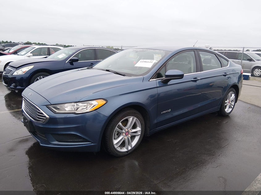 2018 Ford Fusion Hybrid S 3FA6P0UU2JR254383 photo 1