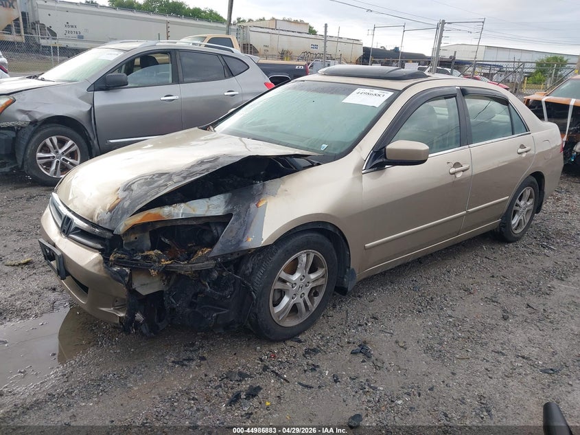 2007 Honda Accord 2.4 Ex 1HGCM56727A136624 photo 1