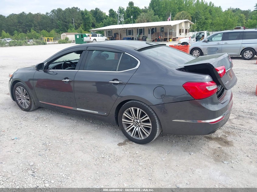 Vin: knaln4d76g5217625, lot: 45484373, kia cadenza premium 20163