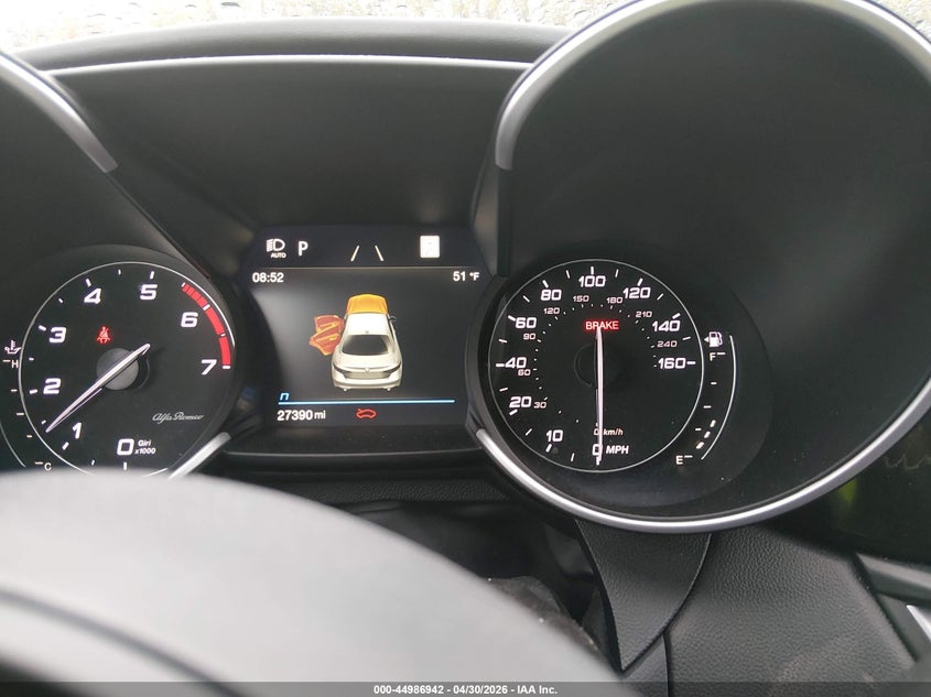 2023 Alfa Romeo Giulia Estrema Awd VIN: ZARFANBN4P7670610 Lot: 44986942