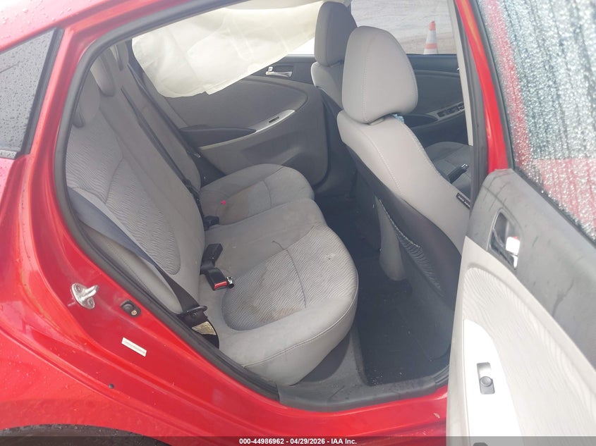 2012 Hyundai Accent 1.6 Gls Red Lot 111044986962 Vin KMHCU4AE6CU126178