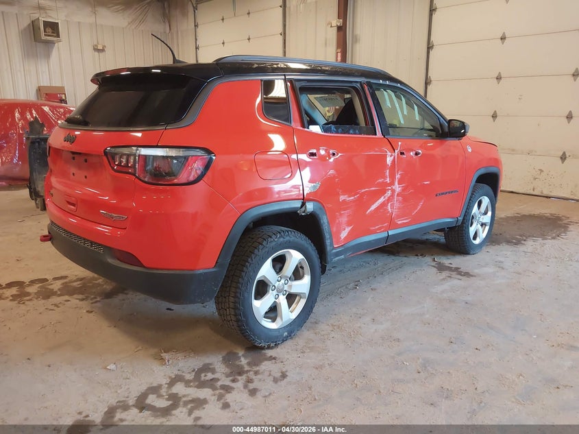 Vin: 3c4njddb5ht624056, lot: 45484452, jeep new compass trailhawk 4x4 20174