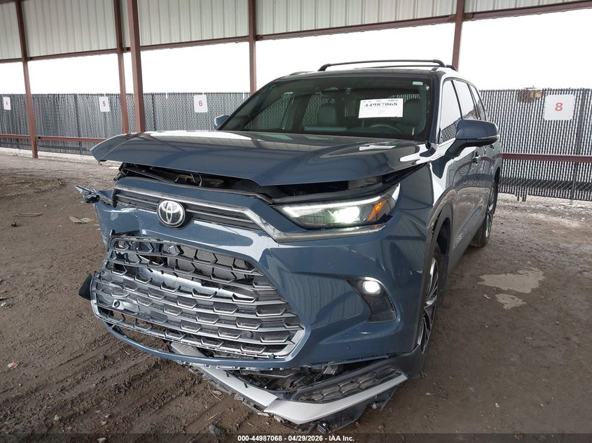 Vin: 5tdadab50ts027367, lot: 45484509, toyota grand highlander hybrid max platinum 20262