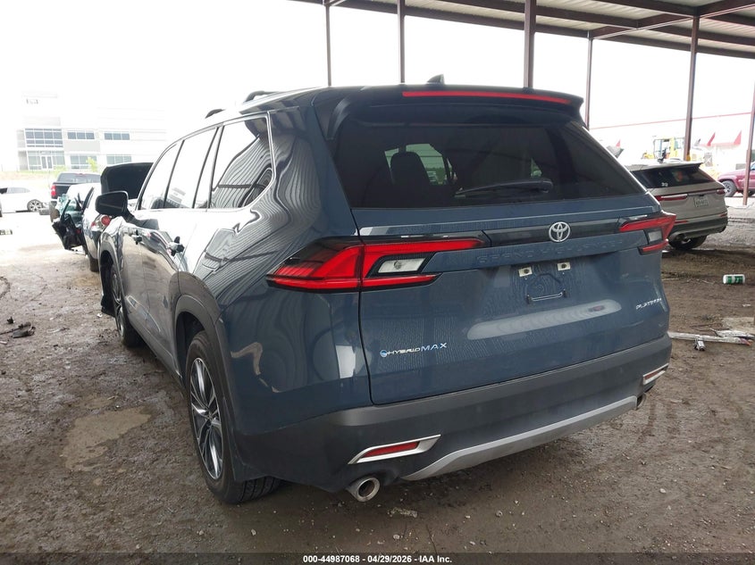 Vin: 5tdadab50ts027367, lot: 45484509, toyota grand highlander hybrid max platinum 20263