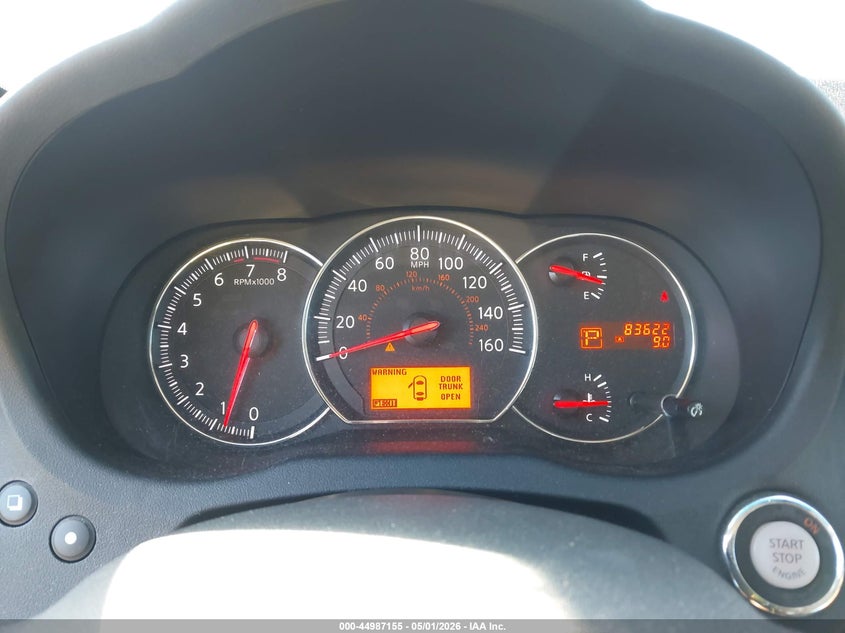 NISSAN MAXIMA 2011 VIN 1N4AA5AP9BC843731