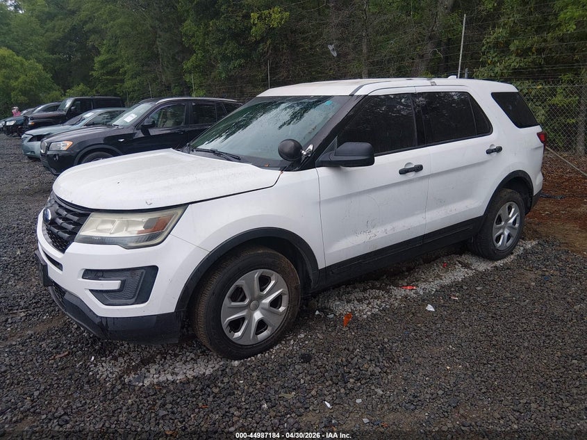 Vin: 1fm5k8arxggb74361, lot: 45484625, ford explorer police interceptor 20162