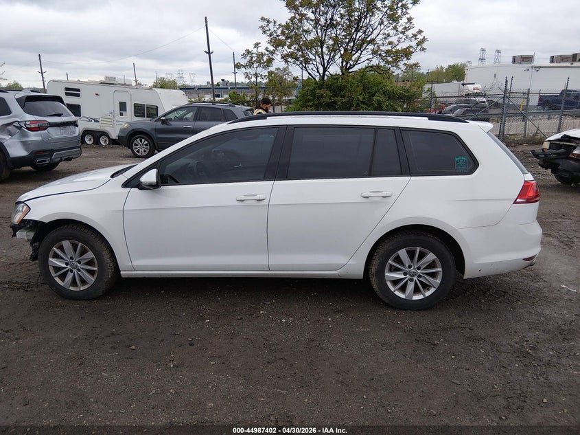 2017 Volkswagen Golf Sportwagen Tsi S VIN: 3VWC17AU0HM501268 Lot: 44987402