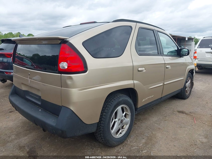 2005 PONTIAC AZTEK SPORT UTILITY VEHICLE 3.4L V-6 185HP