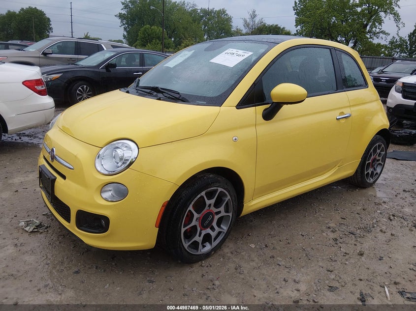 Vin: 3c3cffbr1dt670308, lot: 45484910, fiat 500 sport 20132