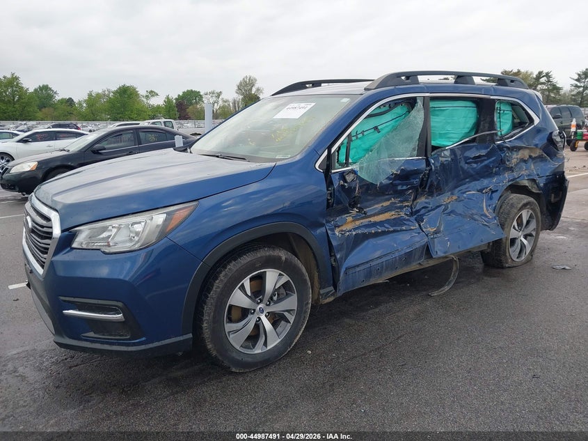 Vin: 4s4wmafd9l3454535, lot: 45484932, subaru ascent premium 20202