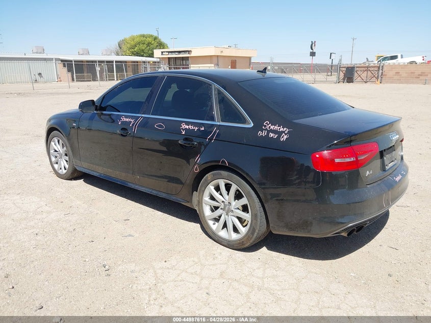 Vin: waubfafl9en016655, lot: 45485057, audi a4 2.0t premium 20143