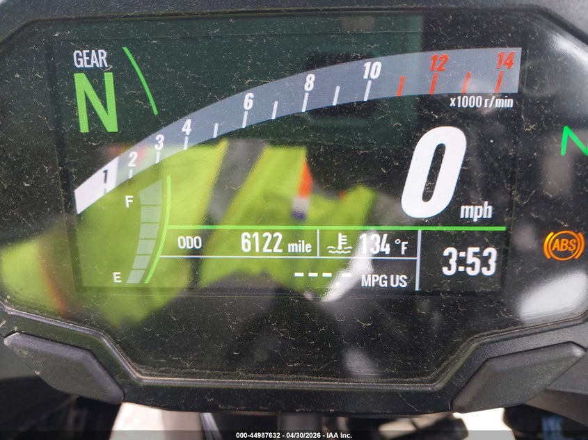2025 Kawasaki Ex500 A/B VIN: ML5EXGJ16SDA57376 Lot: 44987632