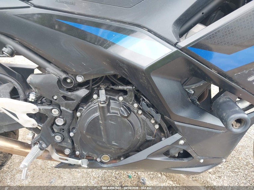2025 Kawasaki Ex500 A/B VIN: ML5EXGJ16SDA57376 Lot: 44987632